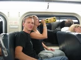 Drinking on the Metra is classy though. Also, whoever this girl is, she gets it. 